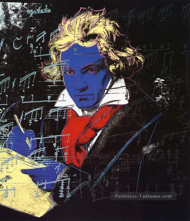 Beethoven Andy Warhol Peintures à l'huile